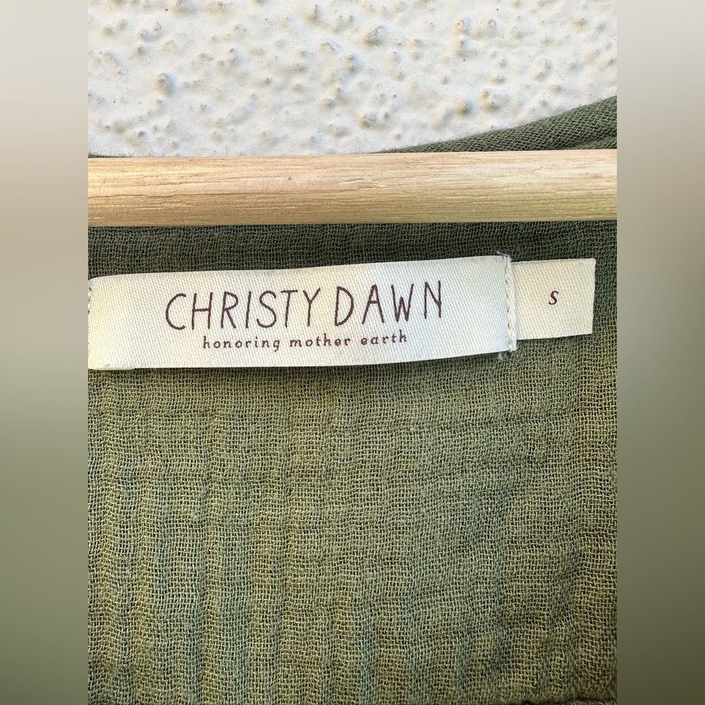 Christy Dawn Olive Midi Dress - Picture 3 of 8